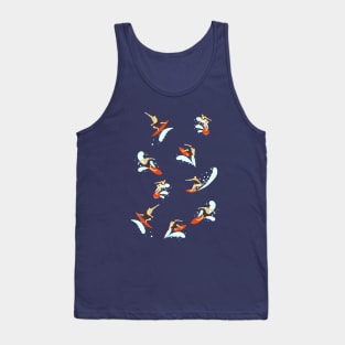 Surfers on the Waves Tank Top